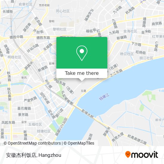 安徽杰利饭店 map
