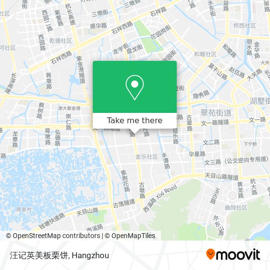 汪记英美板栗饼 map