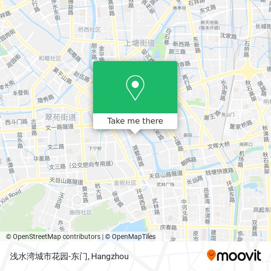 浅水湾城市花园-东门 map