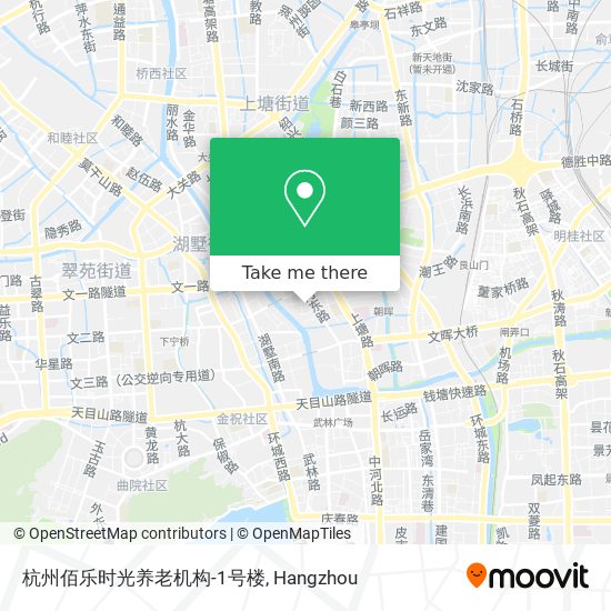 杭州佰乐时光养老机构-1号楼 map