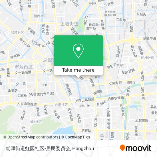 朝晖街道虹园社区-居民委员会 map