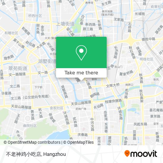 不老神鸡小吃店 map
