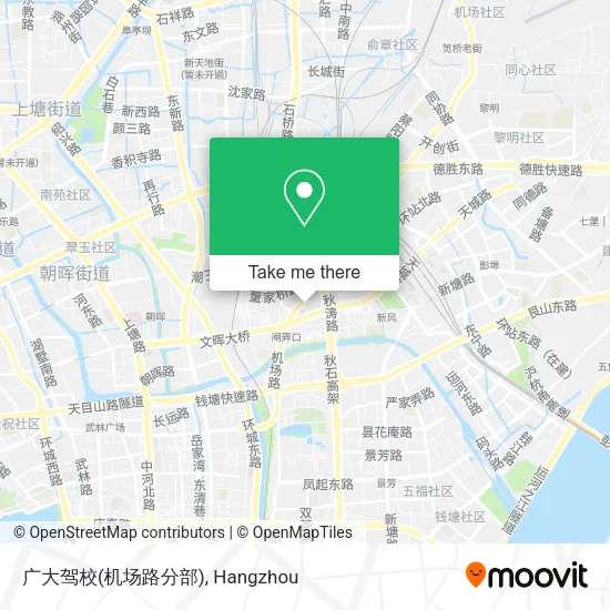 广大驾校(机场路分部) map