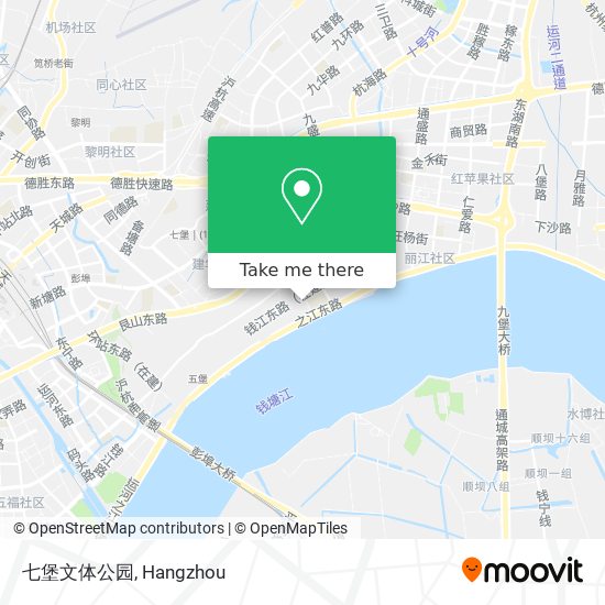 七堡文体公园 map