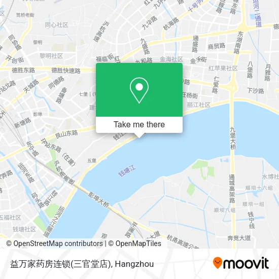 益万家药房连锁(三官堂店) map