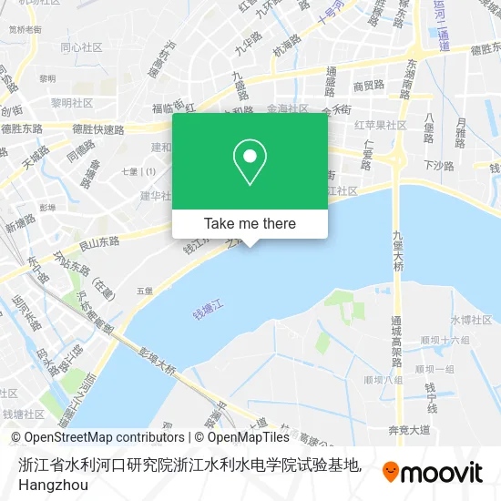 浙江省水利河口研究院浙江水利水电学院试验基地 map
