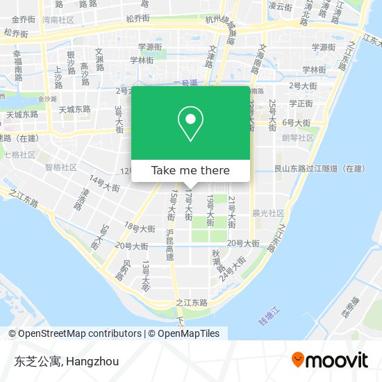 东芝公寓 map