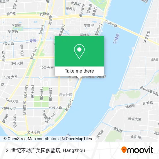21世纪不动产美园多蓝店 map