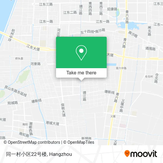 同一村小区22号楼 map