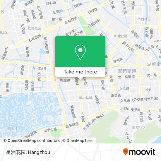星洲花园 map
