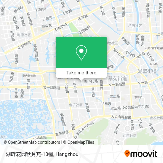 湖畔花园秋月苑-13幢 map