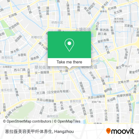塞拉薇美容美甲纤体养生 map