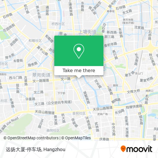 远扬大厦-停车场 map