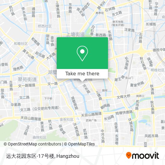 远大花园东区-17号楼 map