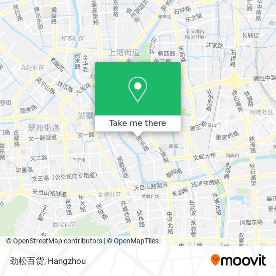 劲松百货 map