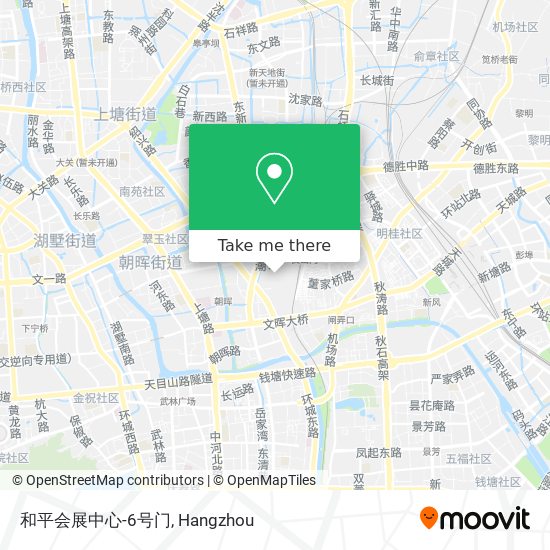 和平会展中心-6号门 map