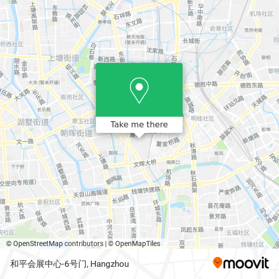 和平会展中心-6号门 map