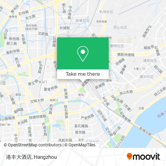 港丰大酒店 map