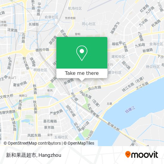 新和果蔬超市 map