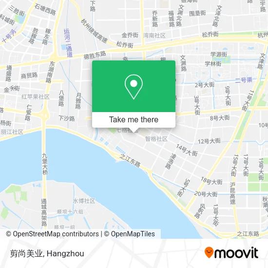 剪尚美业 map