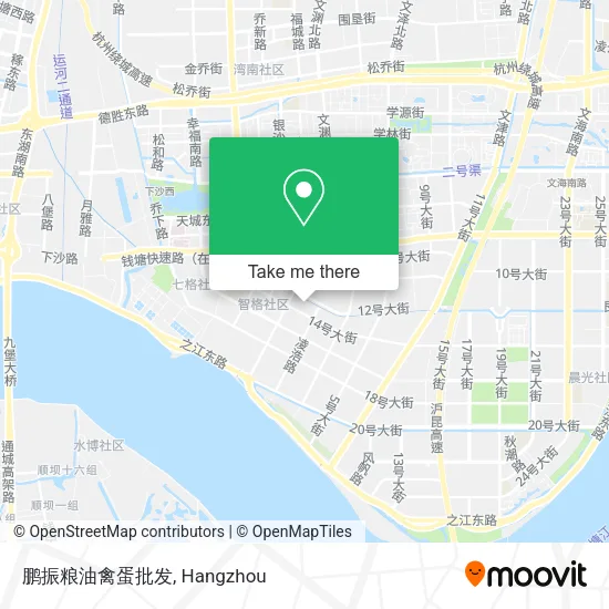 鹏振粮油禽蛋批发 map