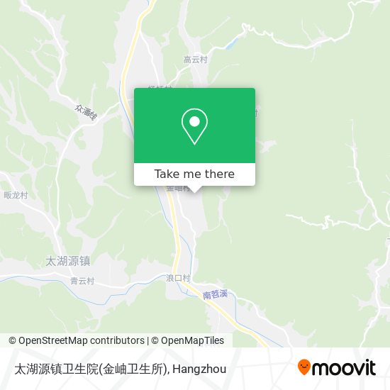 太湖源镇卫生院(金岫卫生所) map