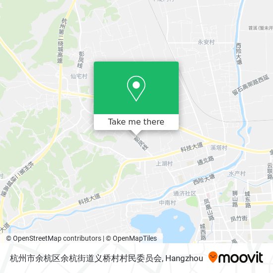 杭州市余杭区余杭街道义桥村村民委员会 map