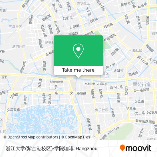 浙江大学(紫金港校区)-学院咖啡 map