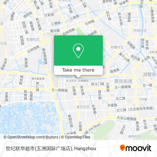 世纪联华超市(五洲国际广场店) map