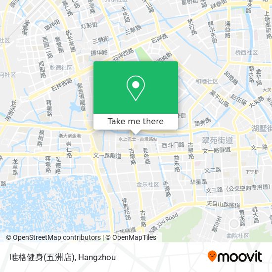 唯格健身(五洲店) map