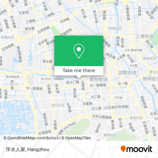 萍水人家 map