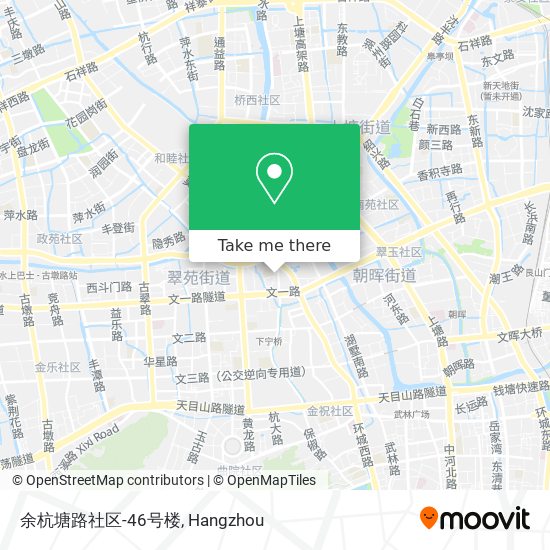 余杭塘路社区-46号楼 map
