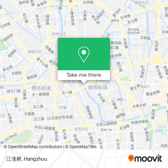 江涨桥 map
