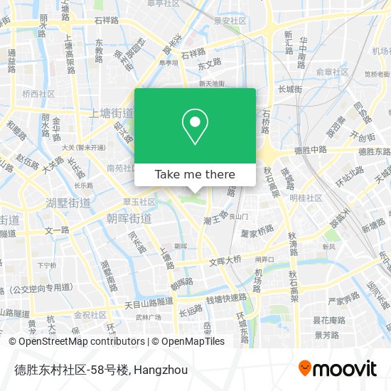 德胜东村社区-58号楼 map