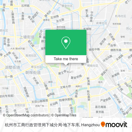 杭州市工商行政管理局下城分局-地下车库 map