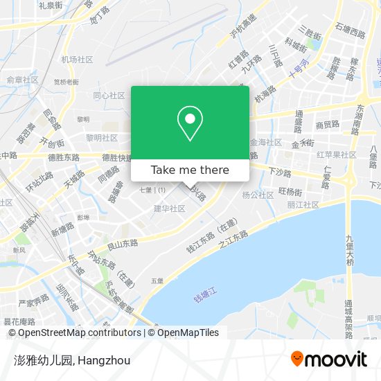 澎雅幼儿园 map