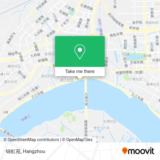 锦虹苑 map
