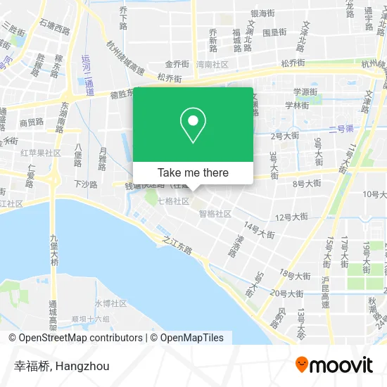 幸福桥 map