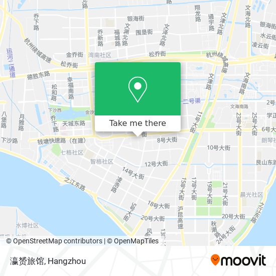 瀛赟旅馆 map