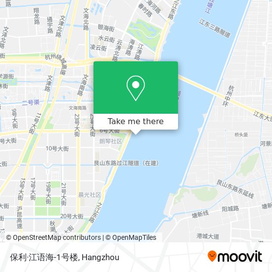 保利·江语海-1号楼 map