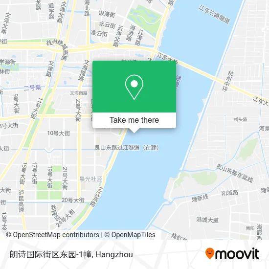 朗诗国际街区东园-1幢 map