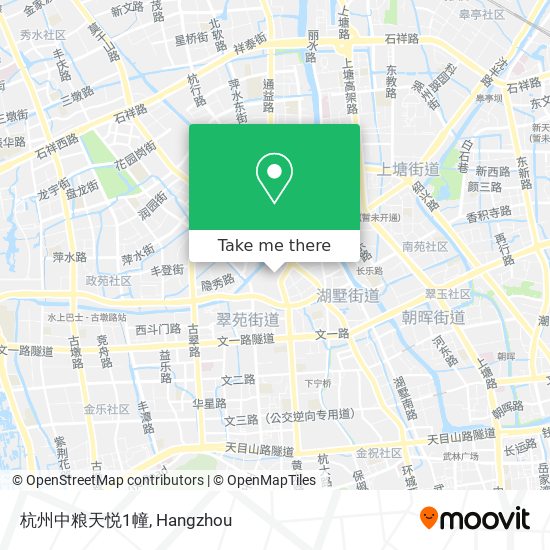 杭州中粮天悦1幢 map