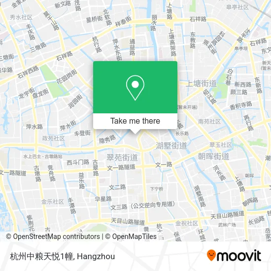 杭州中粮天悦1幢 map