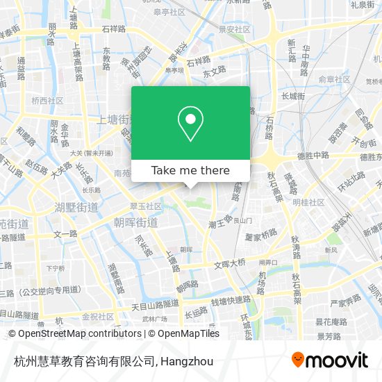 杭州慧草教育咨询有限公司 map