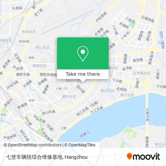 七堡车辆段综合维修基地 map