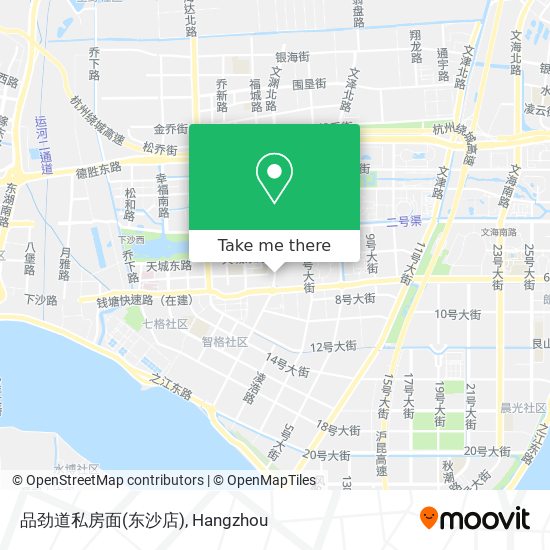 品劲道私房面(东沙店) map
