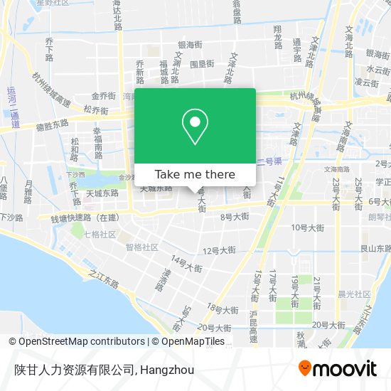 陕甘人力资源有限公司 map