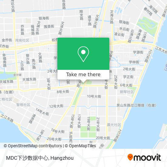 MDC下沙数据中心 map