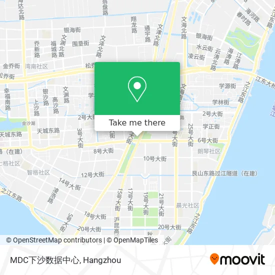 MDC下沙数据中心 map