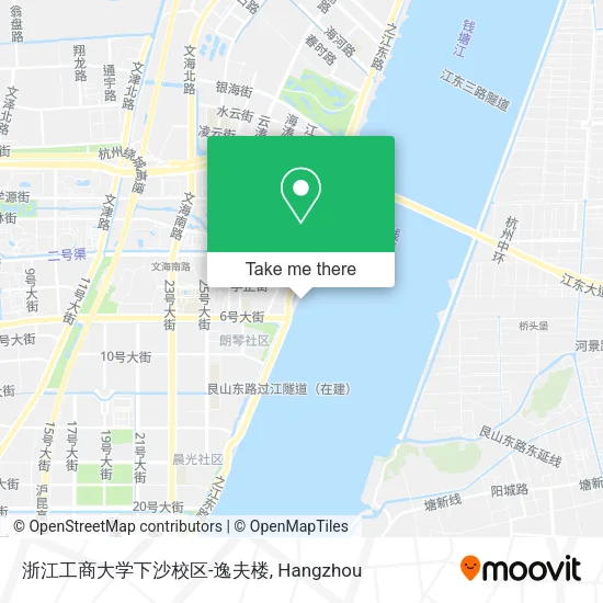 浙江工商大学下沙校区-逸夫楼 map